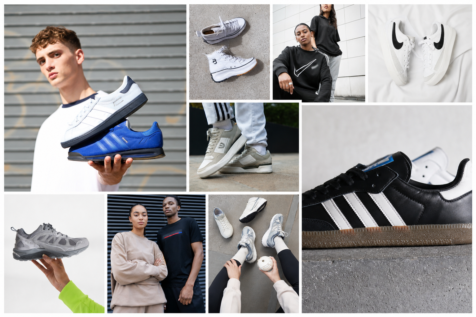 JD Sports product collage